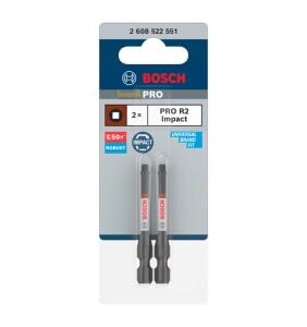 Bosch Pro Impact R2 55 mm Kare Bits Uç 2'li 2608522551