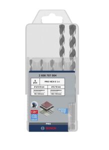 Bosch PRO HEX-5 5'li Beton Matkap Ucu Seti 4-10 mm 2608707004