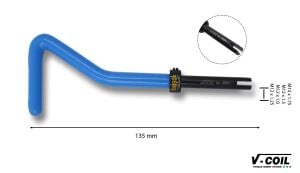 V-Coil M 12x1,0'den 1,75'e Helicoil Yay Takma Aparatı 08015