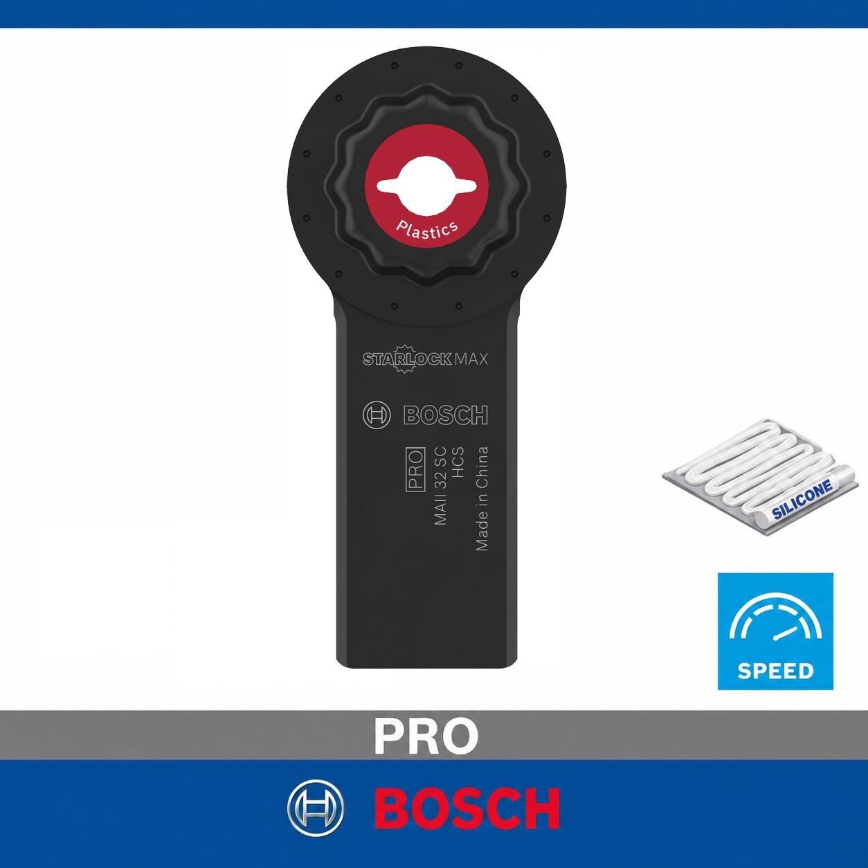 Bosch Pro MAII 32 SC 10'lu Starlock Dolgu Malzemesi Kazıyıcı Bıçağı 2608669143