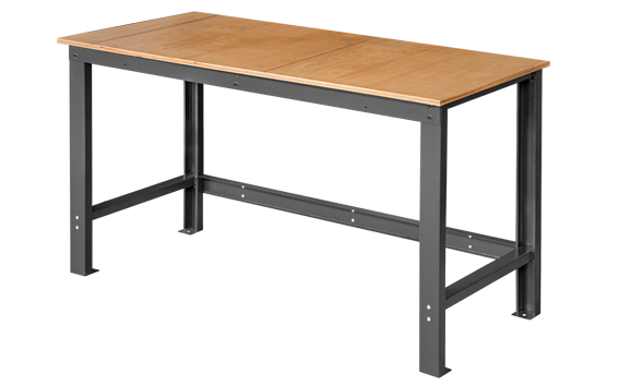 Ceta Form A17L-NW Çalışma Masası (Ahşap Tezgahlı)