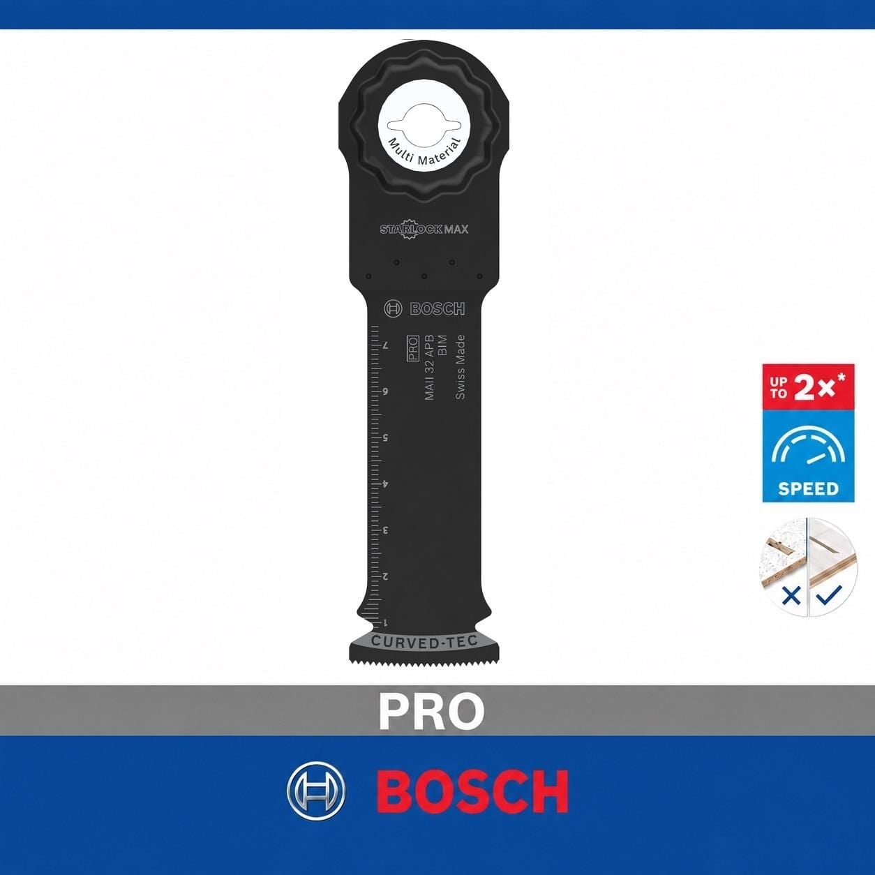 Bosch Pro MAII 32 APB 10'lu StarlockMax Multi Testere 2608669134