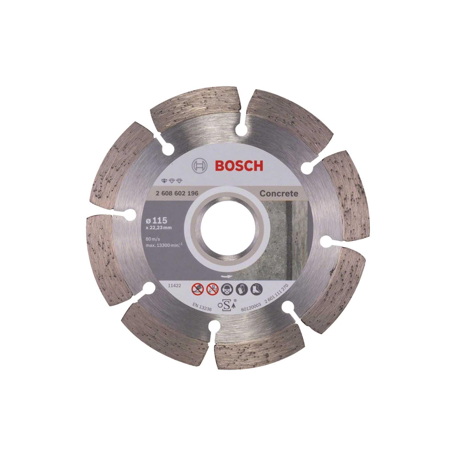 Bosch Standard 115 mm Elmas Beton Kesici Disk 2608602196