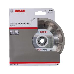 Bosch Standard 115 mm Elmas Beton Kesici Disk 2608602196