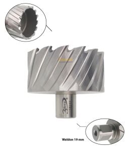 3Keego 70 x 30 mm HSS Manyetik Matkap Ucu SHC30