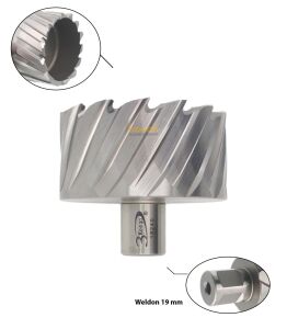 3Keego 70 x 30 mm HSS Manyetik Matkap Ucu SHC30