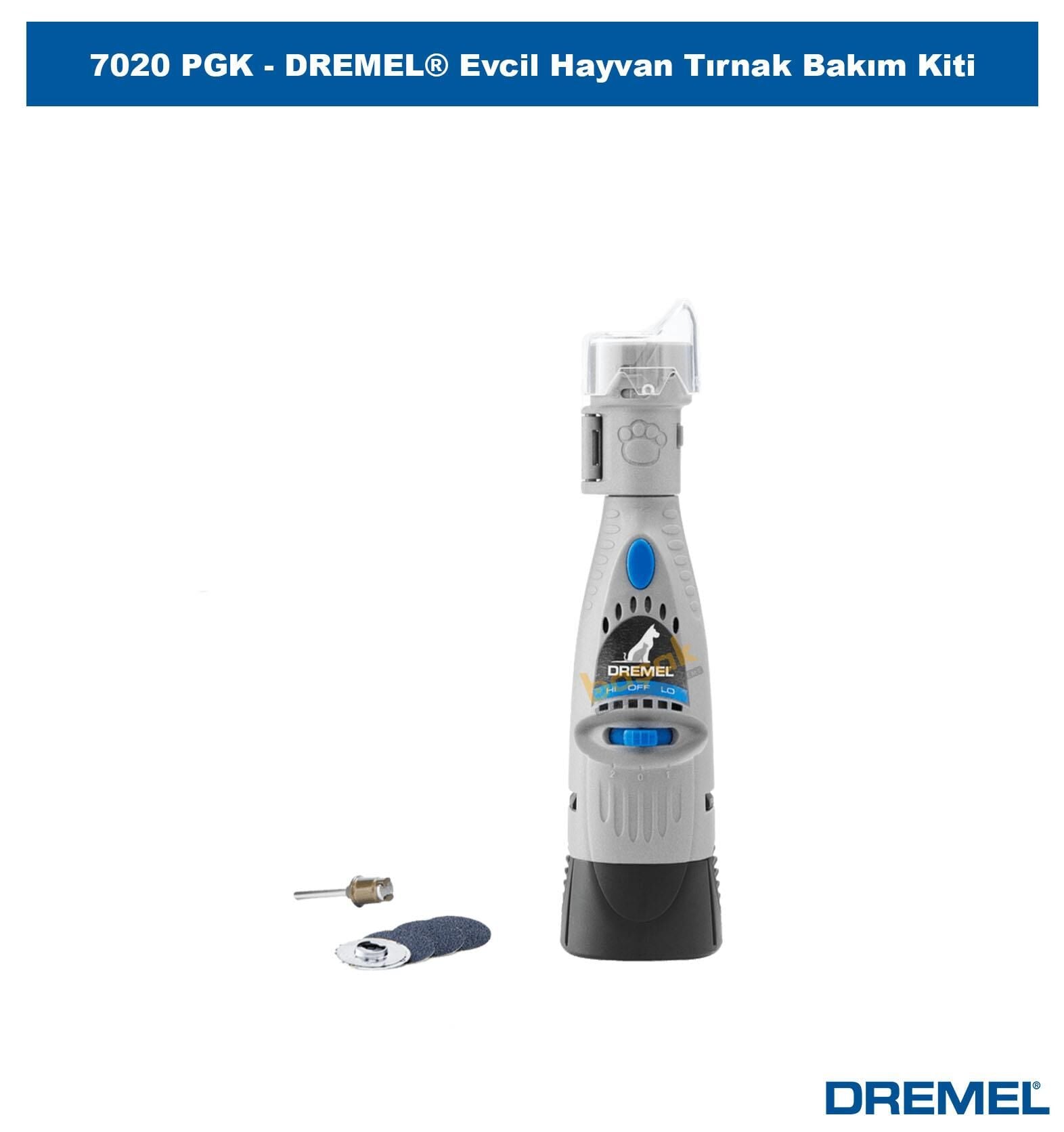 DREMEL 7020 Evcil Hayvan Tırnak Bakım Kiti