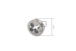 MTE W 9/16 Pafta Normal Vidalı HSS DIN 223/B