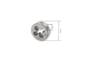 MTE W 9/16 Pafta Normal Vidalı HSS DIN 223/B