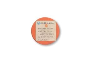 MTE W 9/16 Pafta Normal Vidalı HSS DIN 223/B