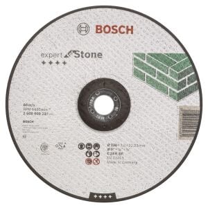 Bosch 230x3 mm Expert Taş-Mermer Kesme Taşı Bombeli 2608600227