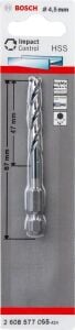 Bosch Impact HSS 4,5x87mm 1/4'' Altıgen Matkap Ucu 2608577055