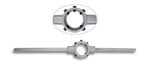 Völkel M27-M36 İnce Diş Pafta Kolu Çinko Döküm ⌀65x18 mm 15012