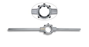 Völkel M27-M36 İnce Diş Pafta Kolu Çinko Döküm ⌀65x18 mm 15012