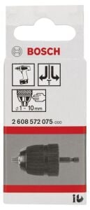 Bosch 1-10 mm 1/4'' Anahtarsız Mandren 2608572075