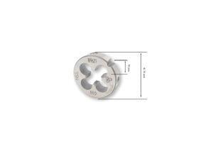 MTE G 1/4 Pafta Boru Vidalı HSS DIN 5158/B