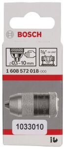 Bosch 0,5-10 mm - 3/8''-24 Anahtarsız Mandren 1608572018