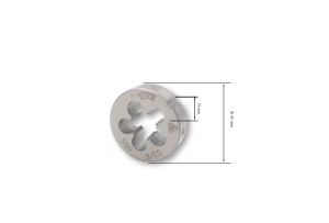 MTE G 3/8 Pafta Boru Vidalı HSS DIN 5158/B