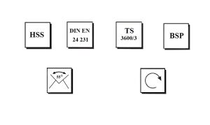 MTE G 3/8 Pafta Boru Vidalı HSS DIN 5158/B
