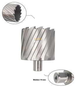 3Keego 70 x 55 mm HSS Manyetik Matkap Ucu SHC55