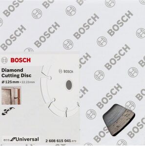 Bosch Eco Turbo 125mm (10'lu paket) Elmas Testere Yapı Malzemeleri İçin 2608615041