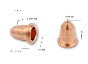 Trafimet S25-S35-S45 0,8mm Plazma Kesim Memesi  PD0116-08