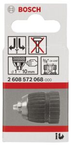Bosch 1-10 mm - 3/8''-24 Anahtarsız Mandren 2608572068