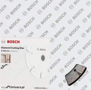 Bosch Eco Turbo 180mm (10'lu paket) Ucuz Elmas Testere Yapı Malzemeleri İçin 2608615043