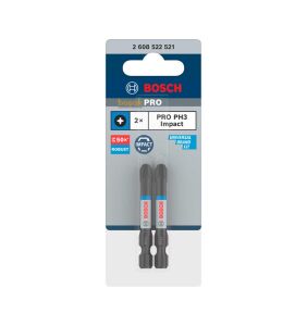 Bosch Pro Impact PH3 55 mm Yıldız Vidalama Ucu 2'li 2608522521