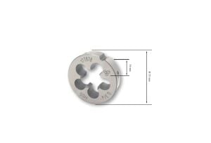 MTE G 3/4 Pafta Boru Vidalı HSS DIN 5158/B