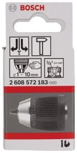 Bosch 1-10 mm - 3/8''-24 Anahtarsız Mandren 2608572183