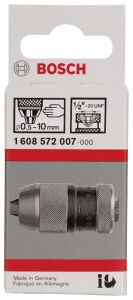 Bosch 0,5-10 mm - 1/2''-20 Anahtarsız Mandren 1608572007