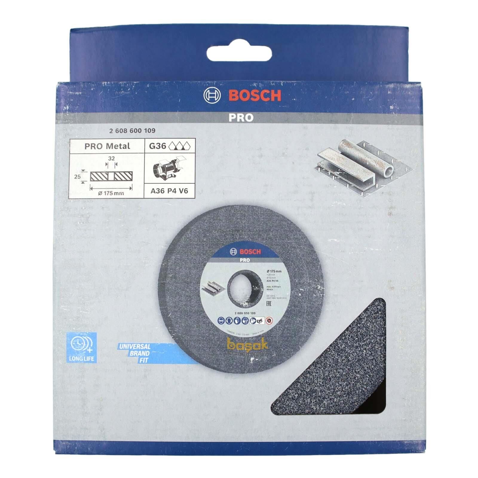 Bosch 175x25x32 mm Zımpara Taşı 36 Kum GSM 175 İçin 2608600109