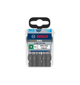 Bosch Pro Impact PZ2 55 mm Yıldız Vidalama Ucu 15'li 2608522546