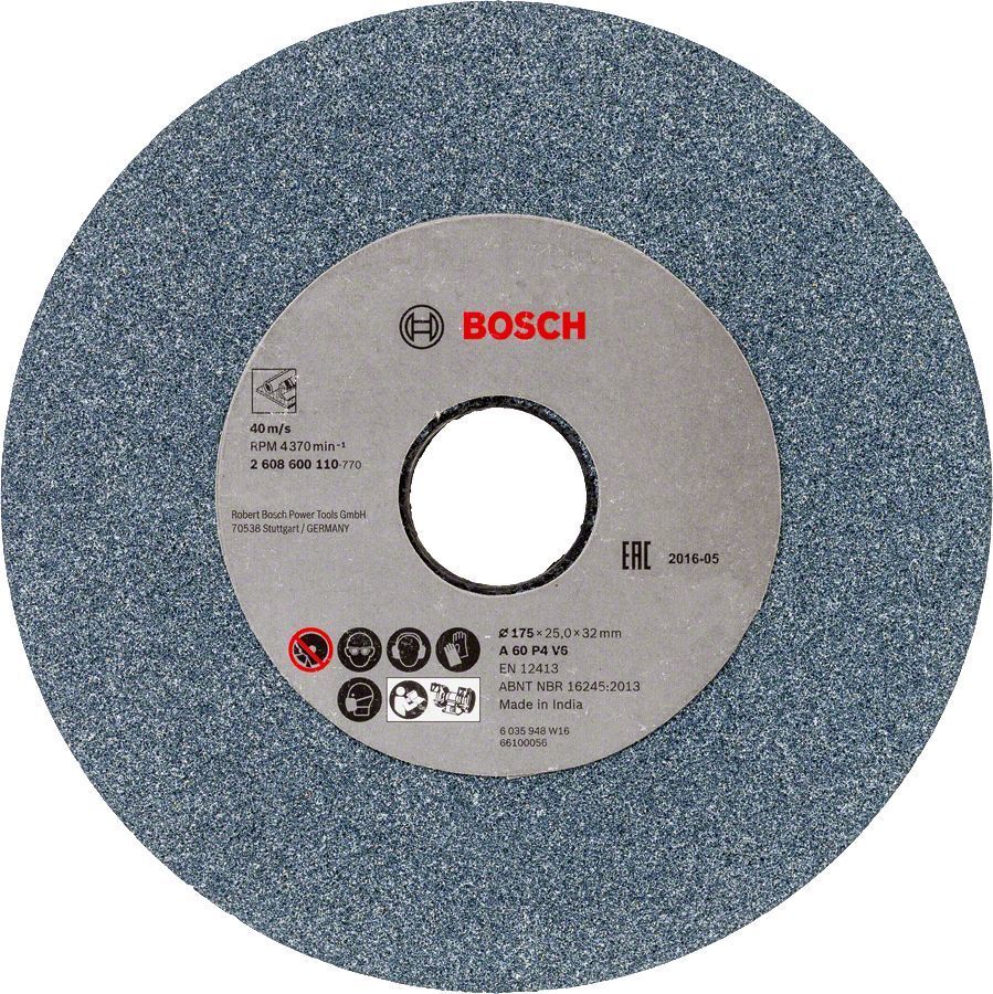 Bosch 175x25x32 mm Zımpara Taşı 60 Kum GSM 175 İçin 2608600110