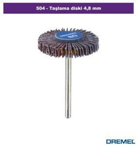 DREMEL 504 Taşlama diski 4,8 mm 2615050432