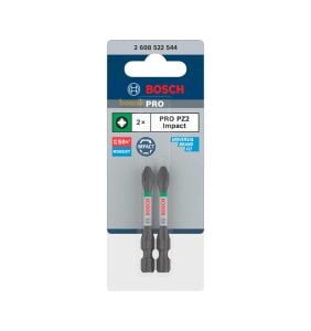 Bosch Pro Impact PZ2 55 mm Yıldız Bits Uç 2'li 2608522544