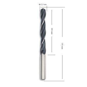 MTE 12,3 mm Haddeli Metal Matkap Ucu HSS DIN 338