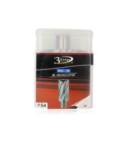 3Keego 64 x 55 mm HSS Manyetik Matkap Ucu SHC55