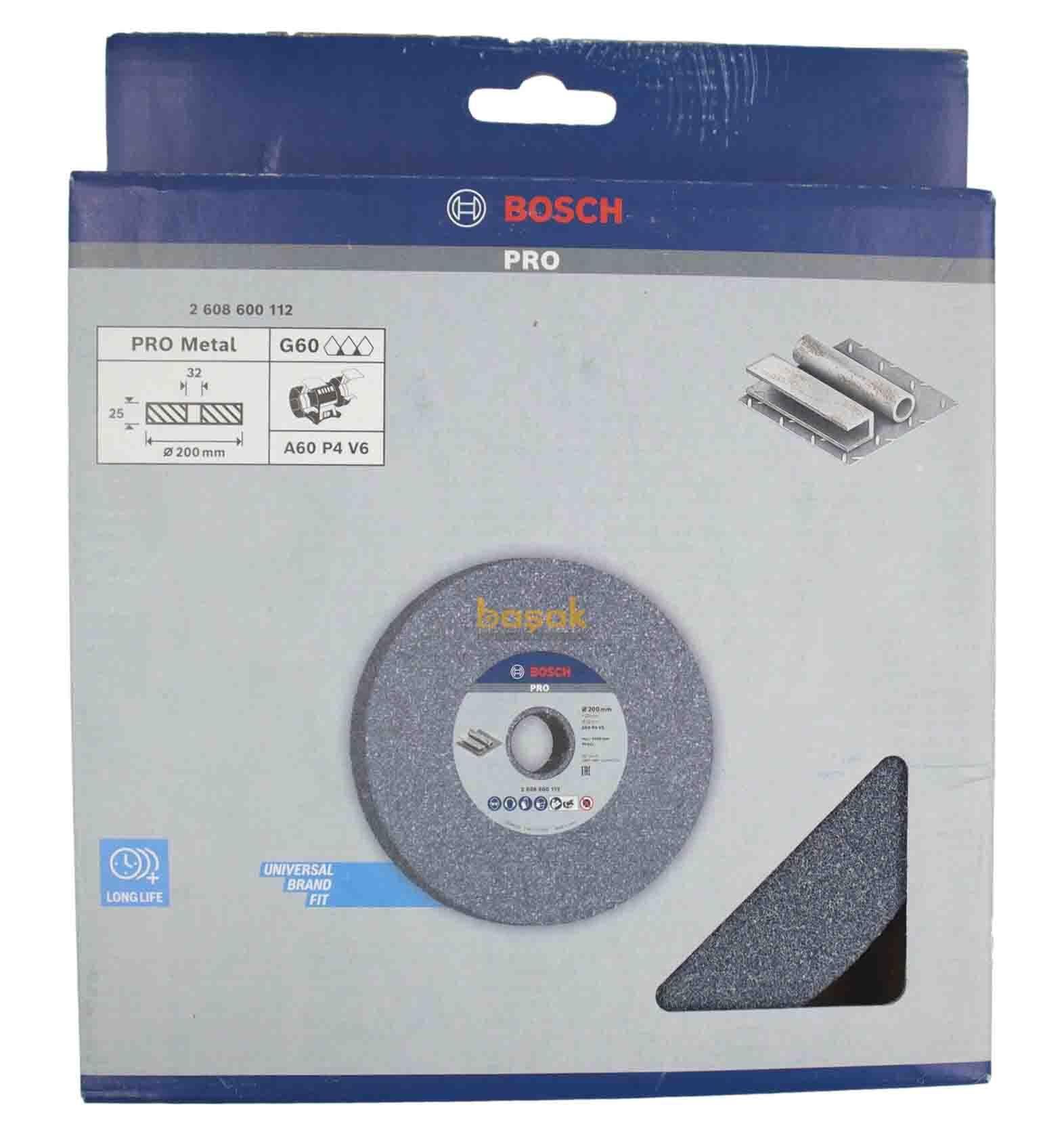 Bosch 200x25x32 mm Zımpara Taşı 60 Kum GSM 60-20 için 2608600112 Bosch 200x25x32 mm Zımpara Taşı 60 Kum GSM 60-20 için 2608600112