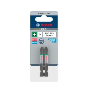 Bosch Pro Impact PZ3 55 mm Yıldız Bits Uç 2'li 2608522545