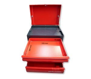 Ceta Form A06-04 Takım Sandığı (Boş) - 4 Çekmeceli