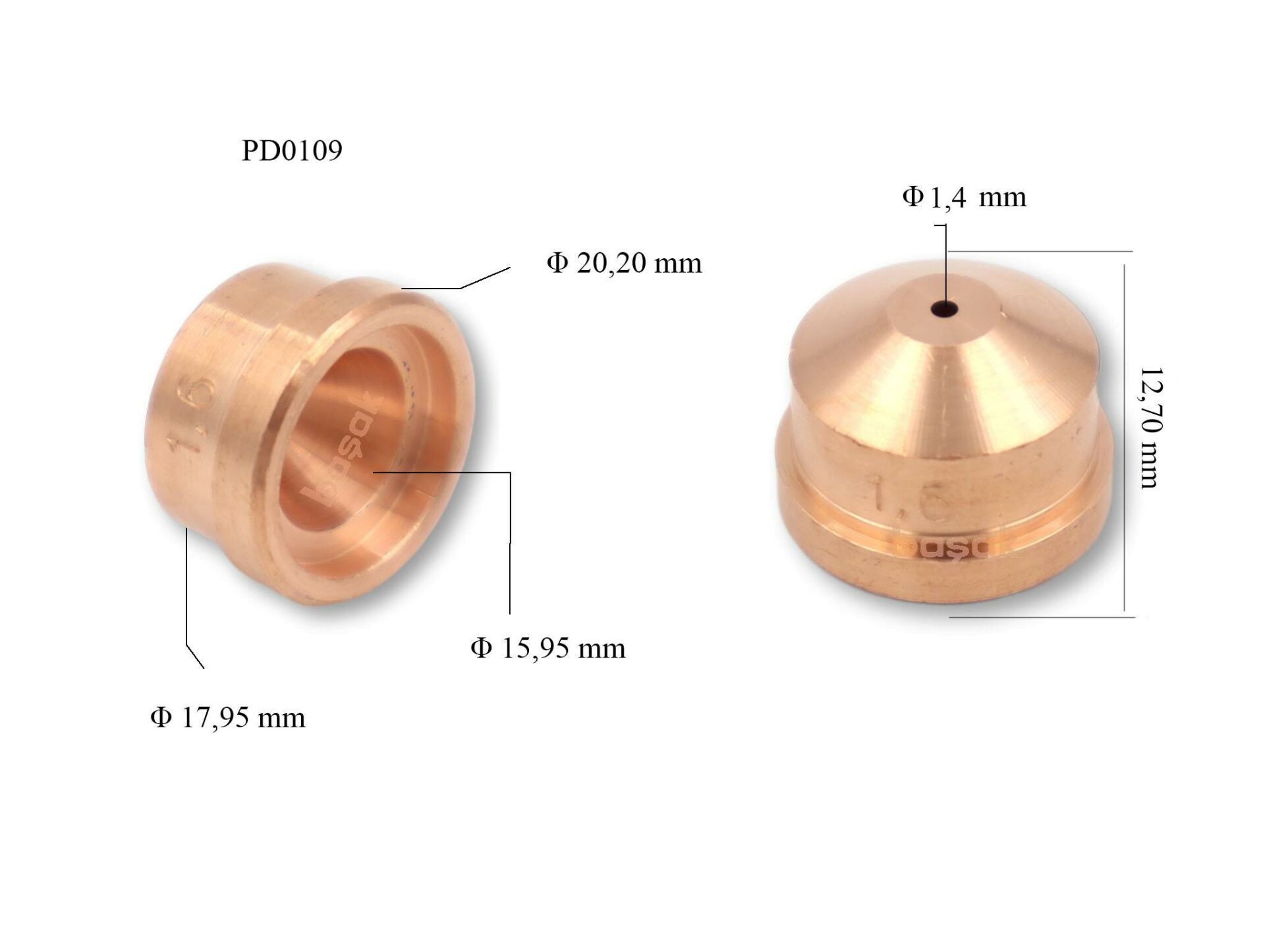 Trafimet A 151 1,4mm Plazma Kesim Memesi  PD0109-14
