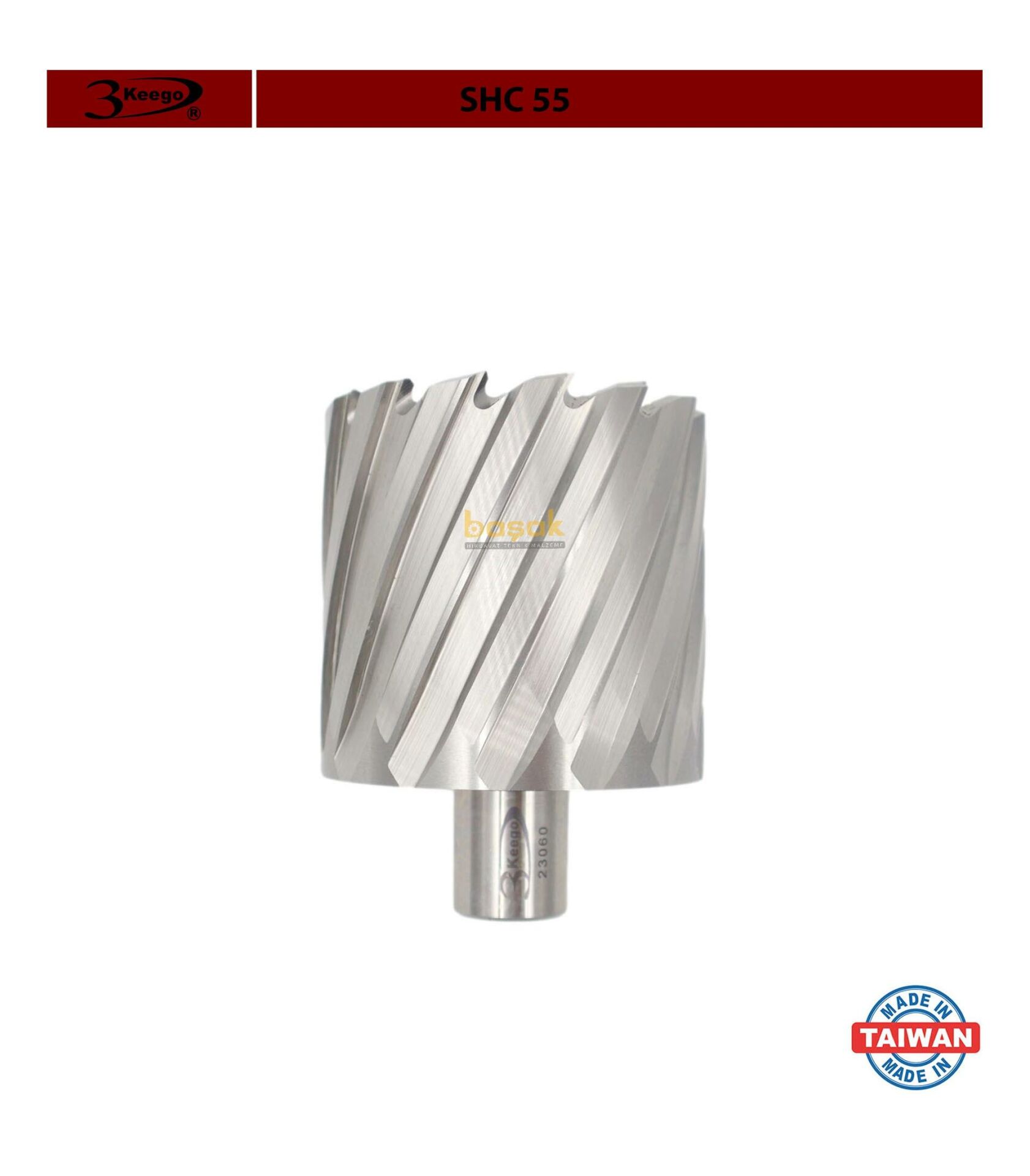 3Keego 63 x 55 mm HSS Manyetik Matkap Ucu SHC55
