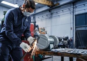 Bosch 200x25x32 mm Zımpara Taşı 46 Kum GBG 60-20 için 2608600106