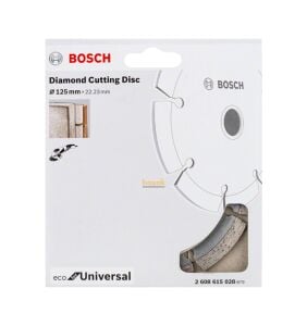 Bosch Eco 125mm Elmas Testere Yapı Malzemeleri İçin 2608615028