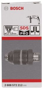 Bosch SDS-Plus - 1,5-13 mm Mandren GBH 2-26DFR 2608572212