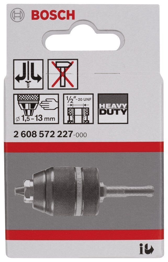 Bosch SDS-Plus Anahtarsız Mandren 1,5-13 mm 2608572227 | Bosch