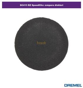 DREMEL SC413 EZ SpeedClic Zımpara Diskleri (6adet) 2615S413JA