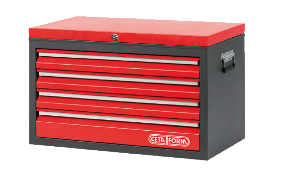 Ceta Form A06-04JS Jumbo Takım Sandığı (Boş) - 4 Çekmeceli
